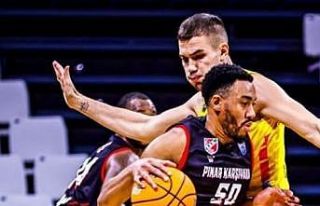 Pınar Karşıyaka, avantajsız döndü