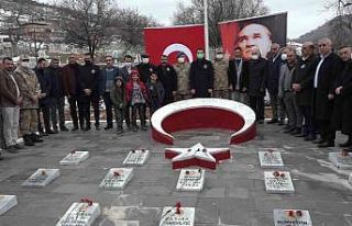 PKK’nın Hamzalı’da katlettiği 23 şehit törenle...