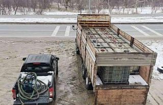 Polis 10 bin litre kaçak akaryakıt ele geçirdi