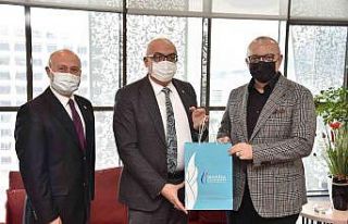 Rektör Ataç, desteklerinden dolayı Başkan Ergün’e...