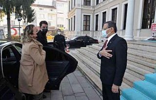 Rektör Çakar’dan, Bolu Valisi’ne ziyaret