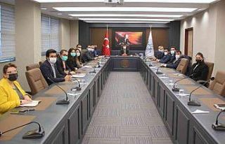 Rektör Karacoşkun, Araştırma Merkezi Müdürleri...