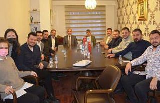 Rektör Kazım Uysal, Kütahya Genç İş Adamları...