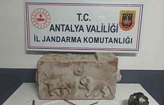 Roma dönemine ait tarihi eserleri piyasaya sürmek...