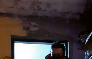 Sağlık ekiplerinden yoğun kara rağmen hasta kurtarma...