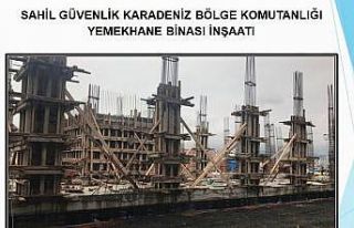 Sahil Güvenlik Karadeniz Bölge Komutanlığı yemekhanesi...