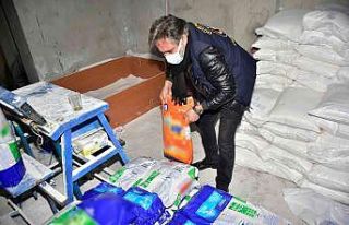 Sahte deterjan operasyonu