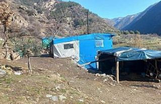 Saklandığı çadırda JASAT’a yakalandı