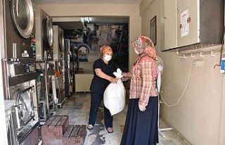 Salihli Belediyesi evde temizlik hizmeti ile yüz...