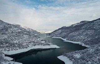 Samanlı Dağları ve Yuvacık Barajı’nın kar...