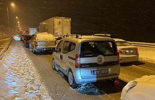 Samsun-Ankara yolunda ulaşımda aksamalar