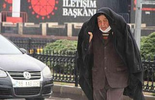 Samsun soğuk ve yağışlı havanın etkisine girdi
