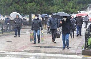 Samsun’a 1,5 günde 62,7 kilo yağış düştü