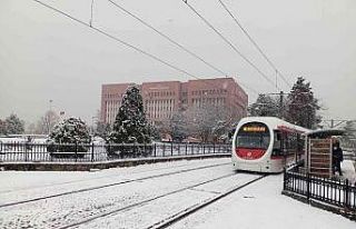 Samsun’da yoğun kar yağışı