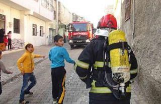 Şanlıurfa’da mesken yangını korkuttu