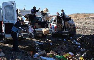 Şanlıurfa’da satışa hazır 6 ton küflenmiş...