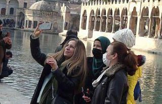 Şanlıurfalılar kardan sonra güneşli havanın...