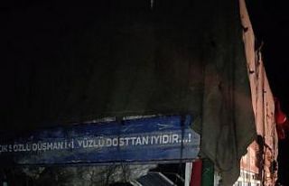 Şantiyeden pencere çalan 4 şahıs yakalandı