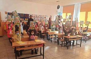 Sarıkamış’ta karne heyecanını