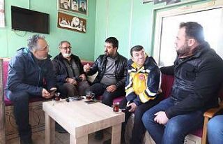 Savran’dan taksici esnafına ziyaret