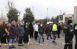 Şehir merkezinde şok olay, görenler oraya koştu