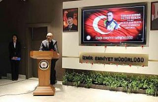 Şehit Fethi Sekin, İzmir İl Emniyet Müdürlüğünde...