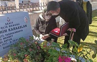 Şehit Polis Memuru Karaarslan unutulmadı