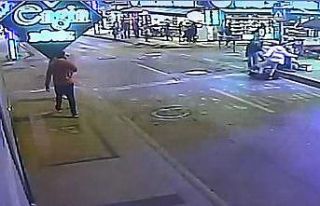 Şehrin göbeğinde böyle dehşet saçtılar