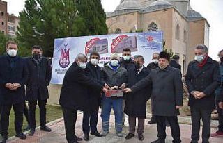 Şehzadeler Aşevinin temeli dualarla atıldı