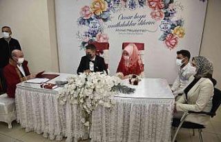 Selçuklu’da 2021 yılında 4 bin 693 çift evlendi