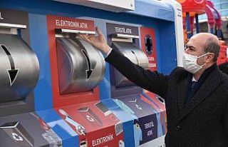 Selçuklu’da 33 bin ton atık ekonomiye kazandırıldı