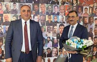 SGK İl Müdürlüğünde Hasgül’e duygusal veda
