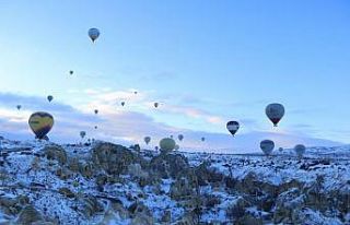 Sıcak hava balonları 8 günün ardından havalandı