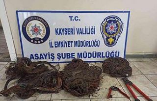 Sigara hırsızları kamerada