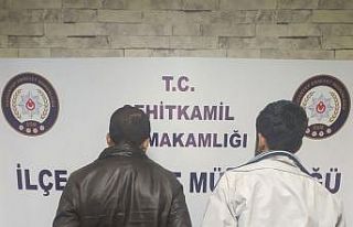 Sıhhi tesisat malzemesi çalan şüpheliler yakalandı