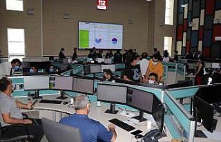 Siirt’te 112’ye yapılan çağrıların yüzde...