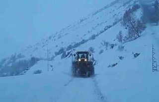 Siirt’te 12 köy yolu ulaşıma kapandı