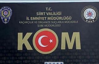 Siirt’te bin 500 paket kaçak sigara ele geçirildi