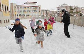 Sıkı sıkı giyinip eldivenlerini takarak parklara...