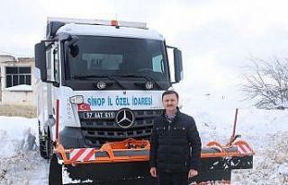 Sinop’ta kapalı köy yolu kalmadı