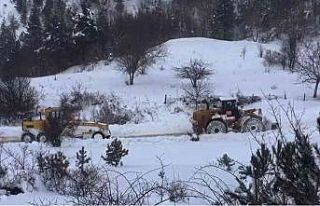 Sinop’ta kar 311 köyü ulaşıma kapattı