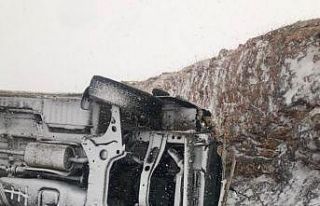 Şırnak’ta kar yağışı kazaya neden oldu: 5...