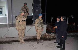 Şırnak’ta yılbaşı gecesi anlamlı ziyaret