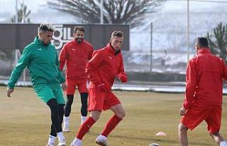 Sivasspor, Konya maçının taktiğini çalıştı