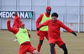 Sivasspor, lider Trabzon maçına hazırlanıyor