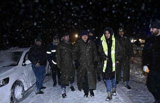 Siverek’te ekipler tipide hastaneye götürülemeyen...