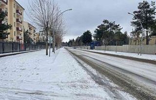 Siverek’te yoğun kar ve tipi hayatı durma noktasına...