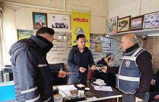 Soba zehirlenmelerine karşı polis ve zabıtadan...