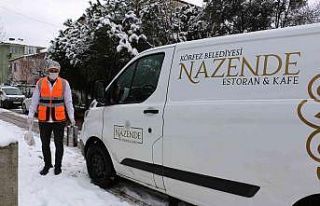 Soğuk havada sıcak hizmet