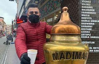 Soğuk havalarda salebe büyük ilgi